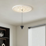 Stralunata Minimalist LED Pendant Light Circular Adjustable Hanging Lamp for Modern Interiors