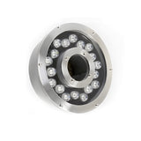 Submersible IP68 LED Ring Fountain Light Waterproof RGB Underwater Pool Lamp for Pond and Square