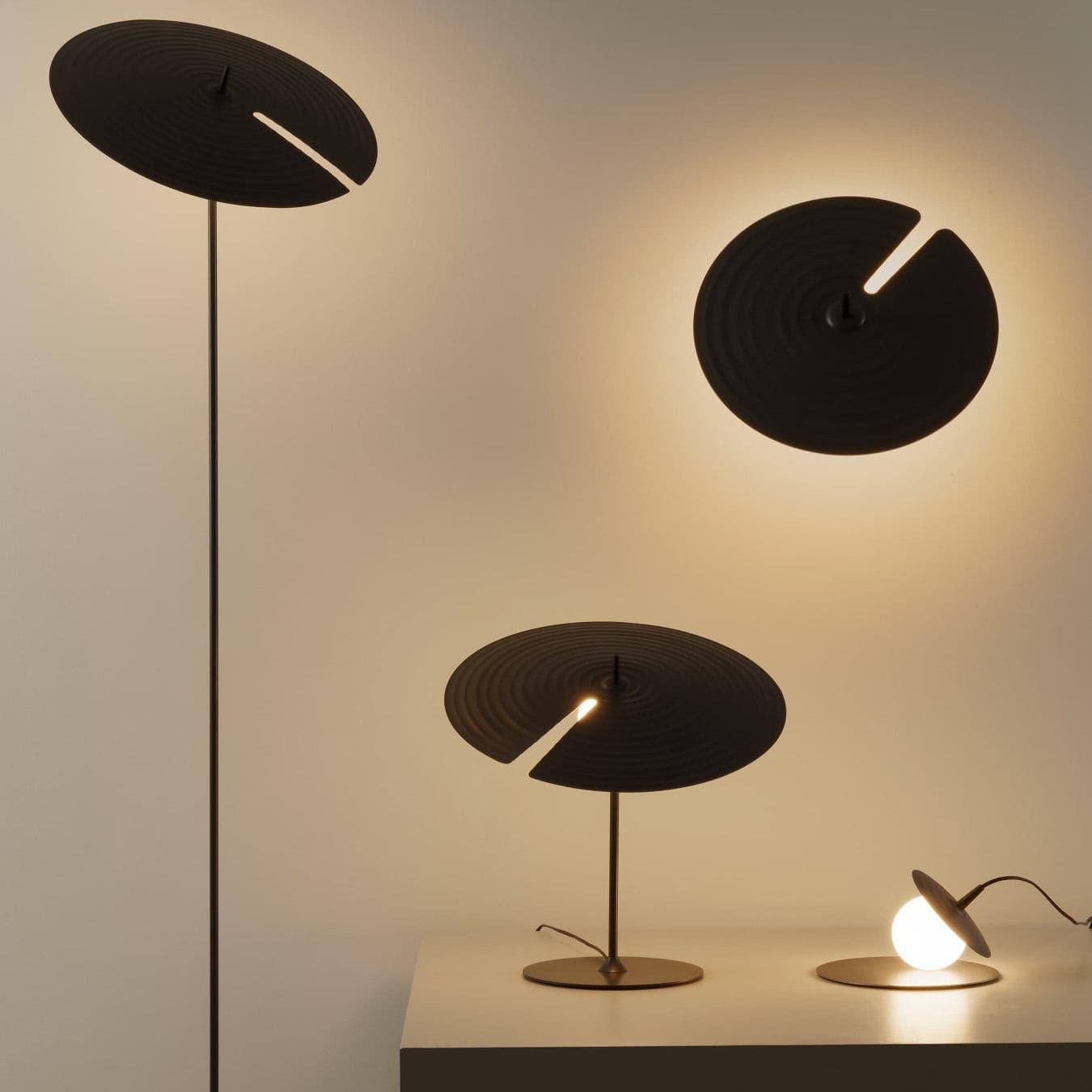 Symphony Adjustable Rotating Wall Lamp Set of Two Modern LED Indoor Sconce