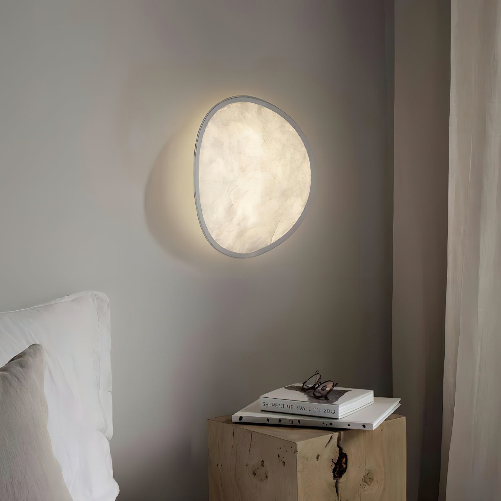 Tense Wall Mounted Lamp Soft Diffused Cloud Design Sconce for Modern Bedroom and Living Room