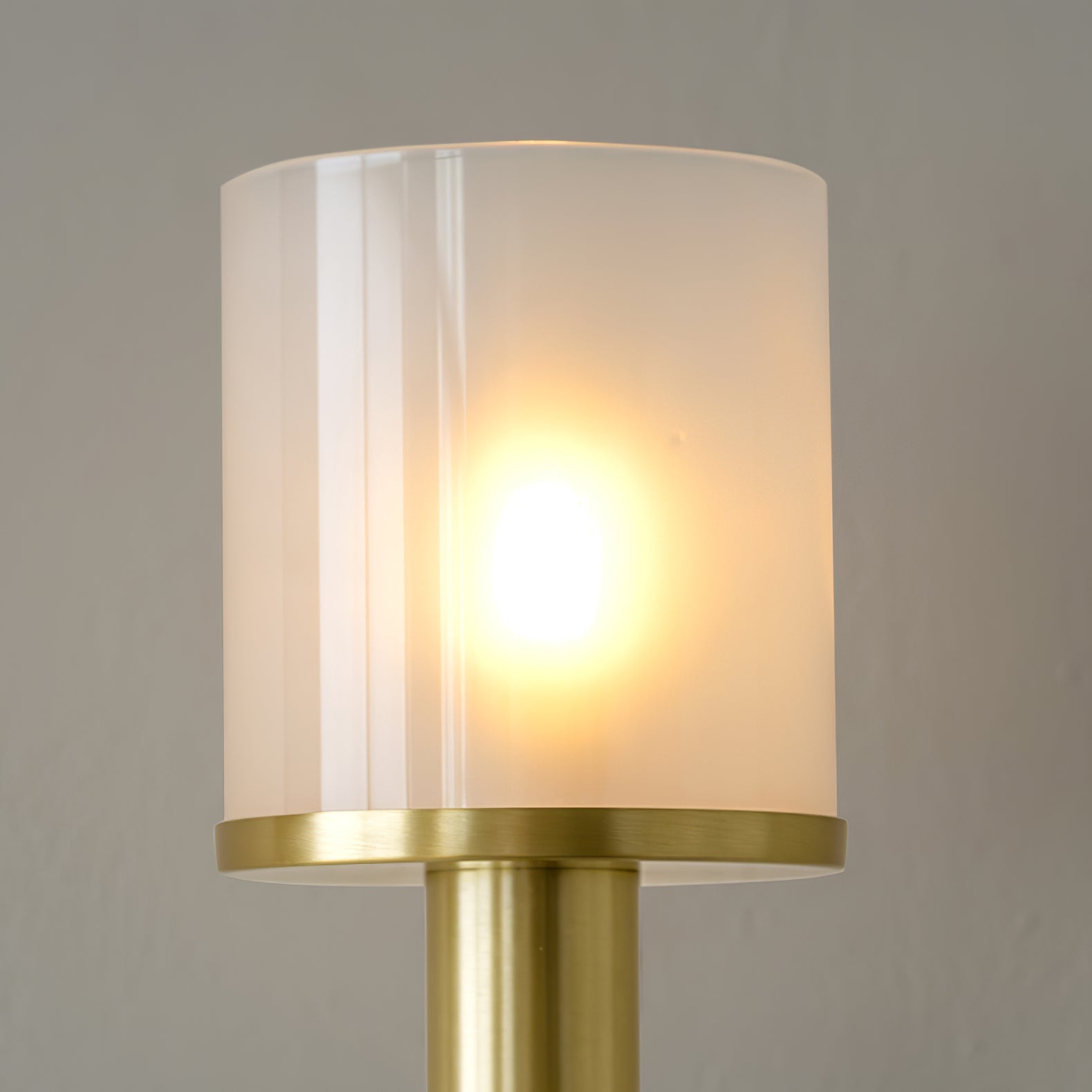Tracie Transitional Alabaster and Glass Wall Sconce Light for Bathroom Vanity