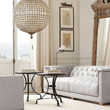 Traditional Gold Crystal Globe Pendant Chandelier for Elegant Interior Lighting