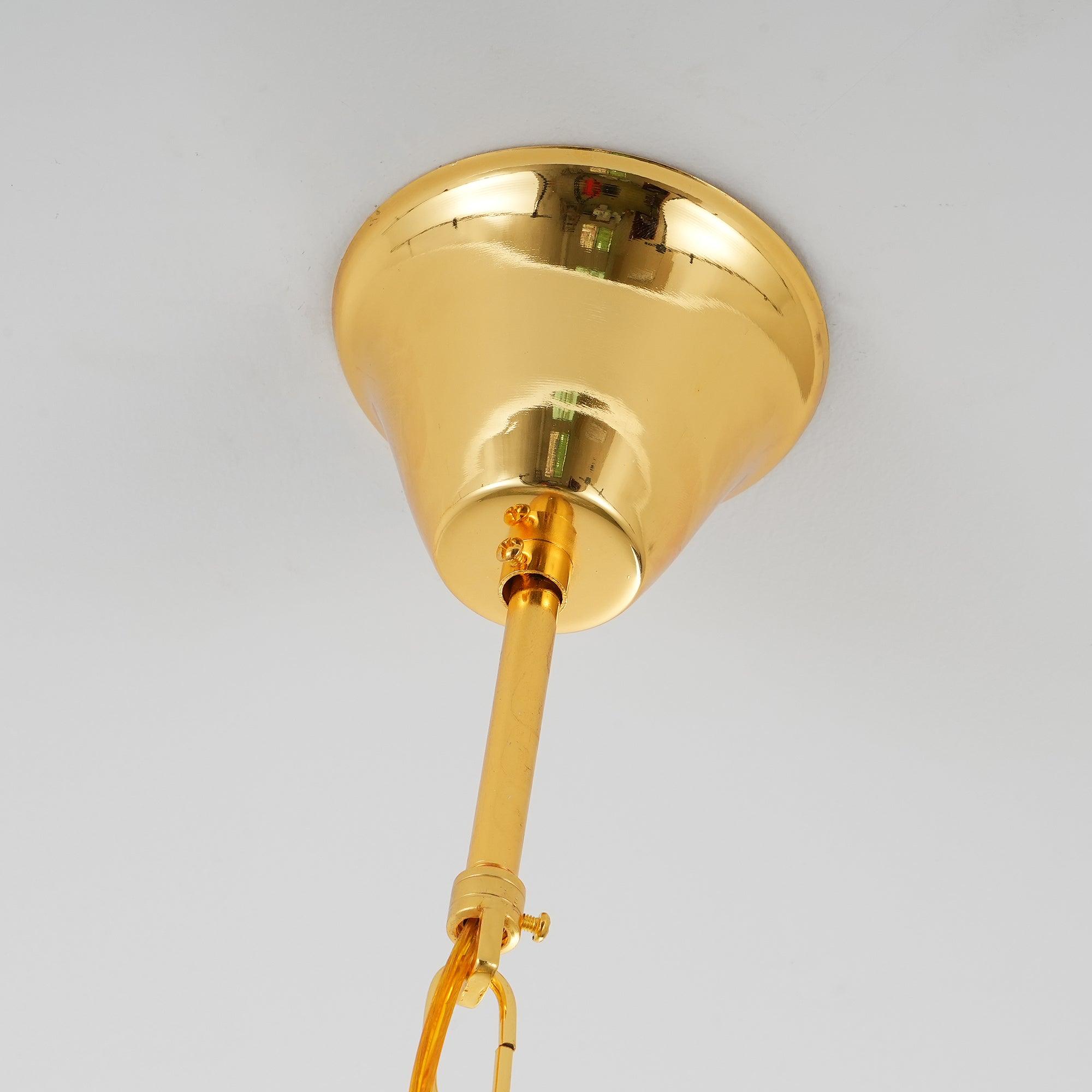 Trevi Elegant Murano Glass Chandelier Mid Century Modern Flush Mount Ceiling Light