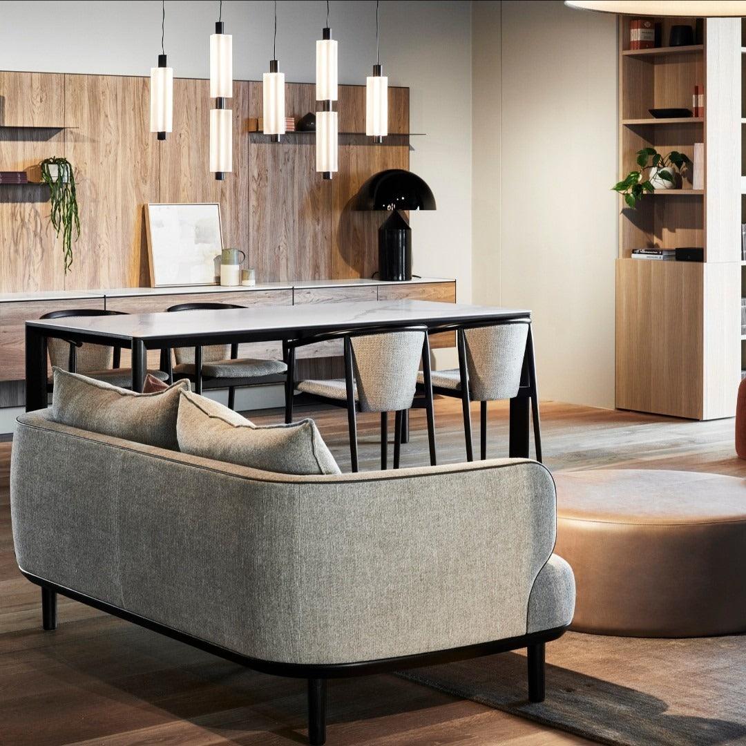 Trillium Trifoliate Modern LED Pendant Light Elegant Pearl Style Hanging Ceiling Lamp for Living Room Decor