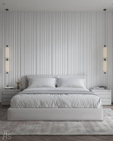 Trillium Trifoliate Modern LED Pendant Light Elegant Pearl Style Hanging Ceiling Lamp for Living Room Decor