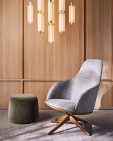 Trillium Trifoliate Modern LED Pendant Light Elegant Pearl Style Hanging Ceiling Lamp for Living Room Decor