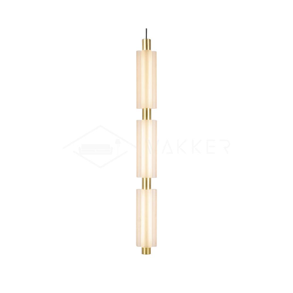 Trillium Trifoliate Modern LED Pendant Light Elegant Pearl Style Hanging Ceiling Lamp for Living Room Decor