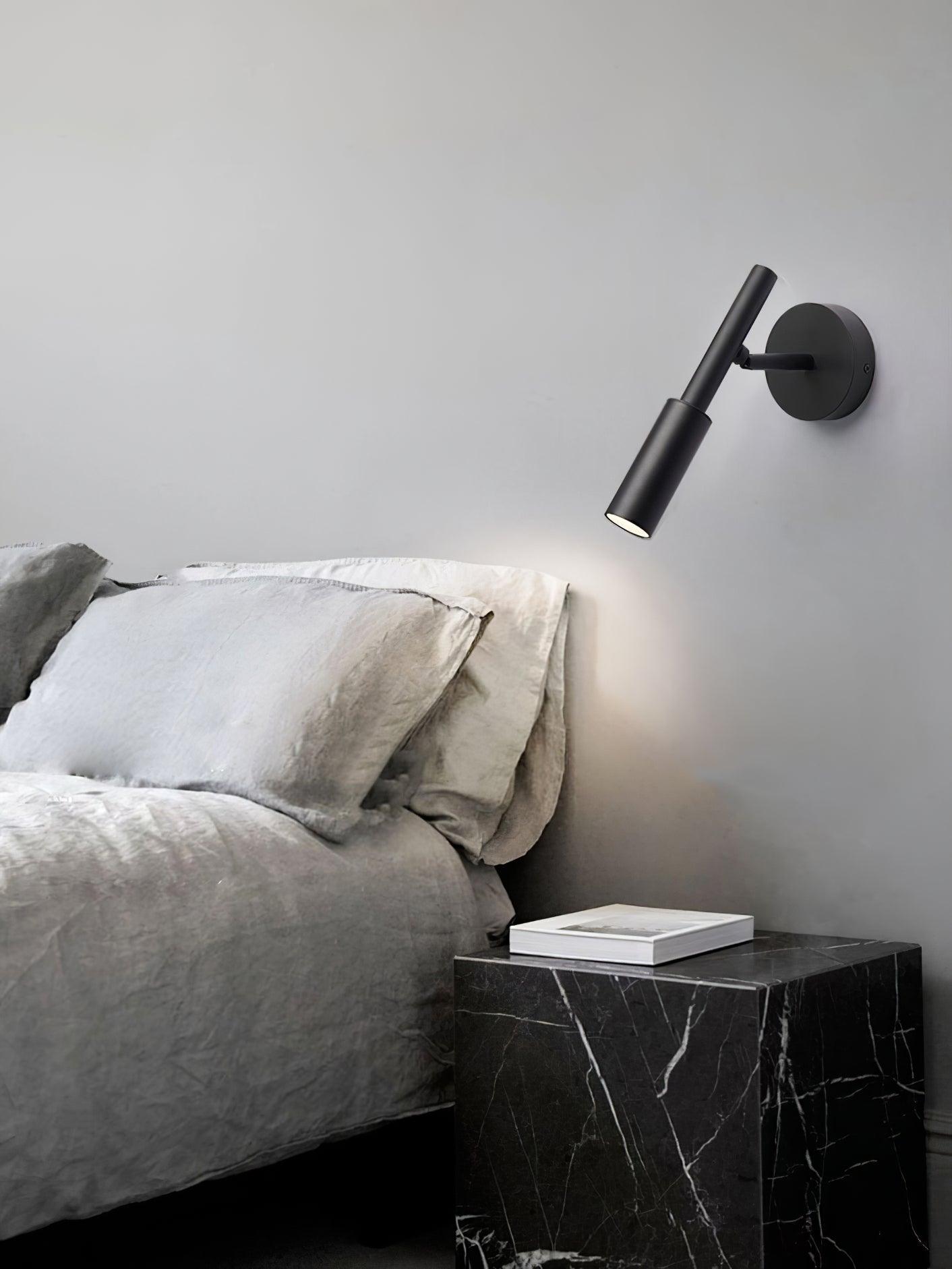 Tubino Modern Swivel LED Wall Sconce Adjustable Interior Reading Light for Bedroom