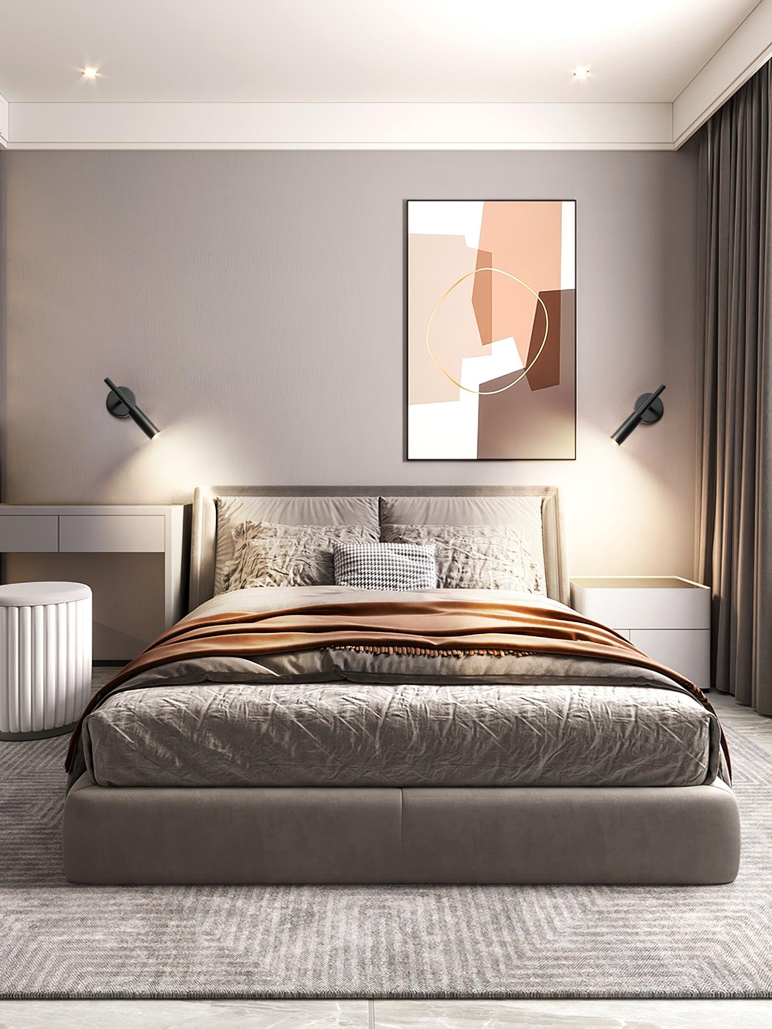 Tubino Modern Swivel LED Wall Sconce Adjustable Interior Reading Light for Bedroom