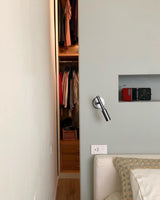 Tubino Modern Swivel LED Wall Sconce Adjustable Interior Reading Light for Bedroom