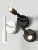 Tubino Modern Swivel LED Wall Sconce Adjustable Interior Reading Light for Bedroom