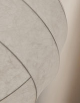 Turner Modern Cocoon Sphere Pendant Light Geometric Hanging Ceiling Lamp in White and Black