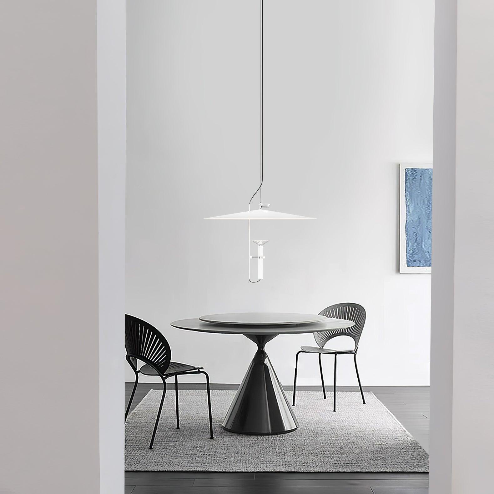 UFO Orbit LED Pendant Light Modern Saucer Ceiling Lamp for Contemporary Interiors