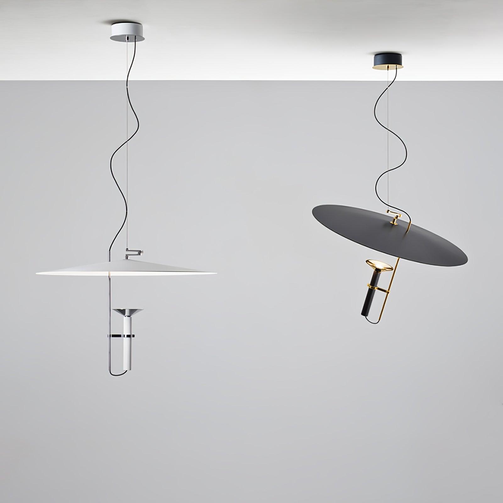 UFO Orbit LED Pendant Light Modern Saucer Ceiling Lamp for Contemporary Interiors