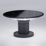 UFO Style Solar Outdoor Post Cap Lights Waterproof Aluminum Garden Fence Lighting with Dual Modes