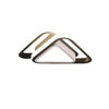 Modern Geometric LED Ceiling Light Multi Triangular Flush Mount Fixture for Kitchen and Living Room