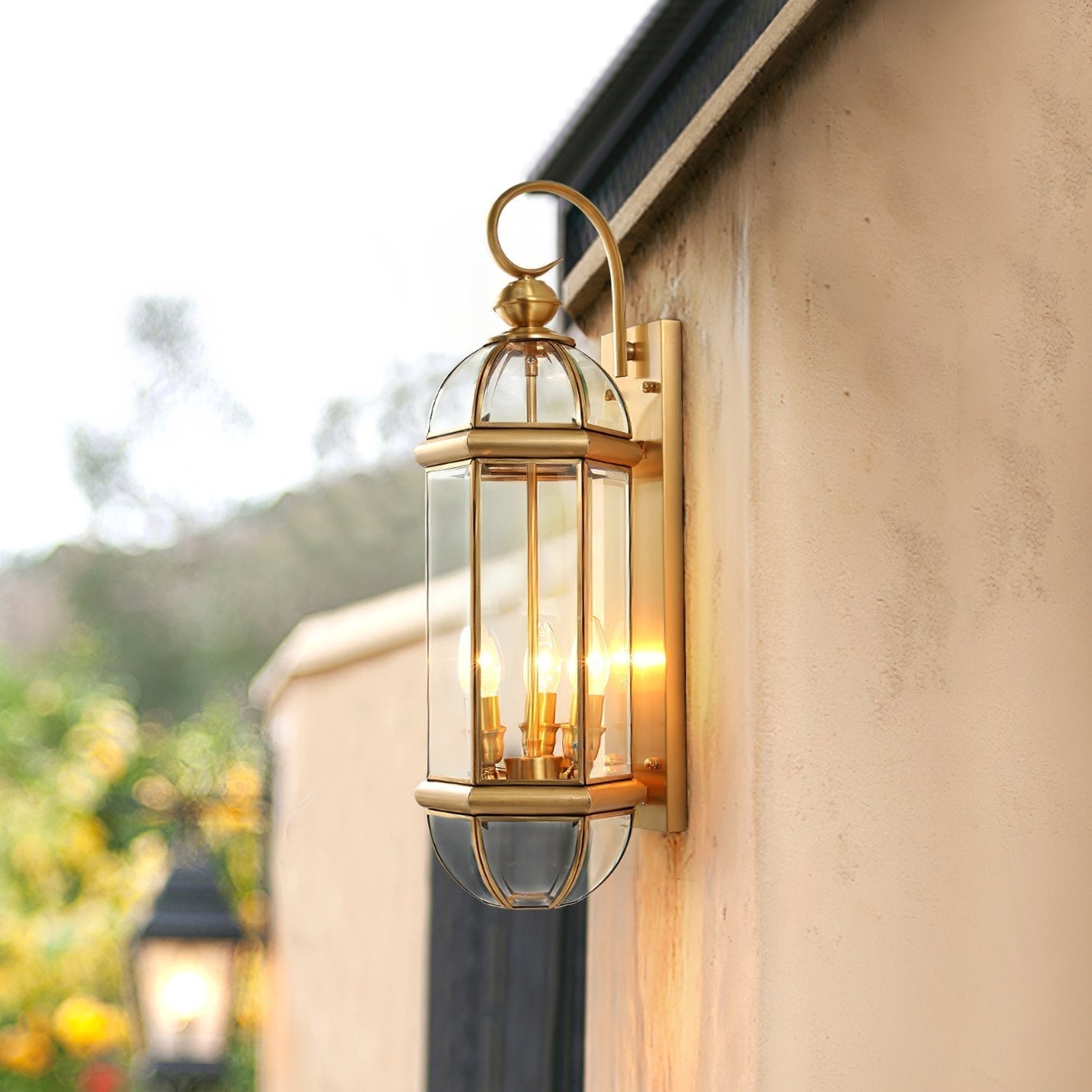 vintage-european-brass-wall-sconce-rust-resistant-outdoor-exterior-lantern-fixture