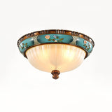 vintage-floral-blue-resin-recessed-ceiling-fixture-with-white-glass-globe-shade