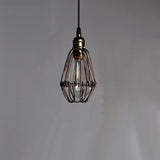 Vintage Industrial Metal Lantern Pendant Light Nordic LED Ceiling Hanging Lamp