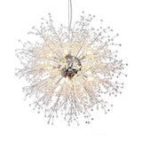 Vintage LED Shrub Branch Inspired Chandelier 24 Inch Retro Metal Pendant Light