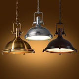 Vintage Metal Lantern LED Industrial Pendant Light Chandelier for Dining Room and Living Room