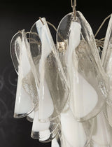 vintage-style-murano-rondini-glass-chandelier-with-clear-handblown-elements