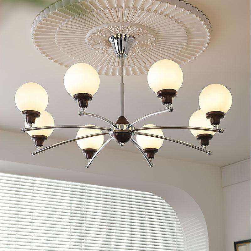 vintage-walnut-wood-glass-globe-chandelier-mid-century-modern-pendant-light