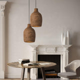 Wabi Sabi Resin Milk Can Pendant Lamp Artistic Minimalist Interior Hanging Light
