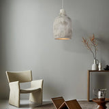 Wabi Sabi Resin Milk Can Pendant Lamp Artistic Minimalist Interior Hanging Light