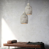 Wabi Sabi Resin Milk Can Pendant Lamp Artistic Minimalist Interior Hanging Light