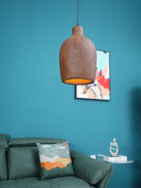 Wabi Sabi Resin Milk Can Pendant Lamp Artistic Minimalist Interior Hanging Light