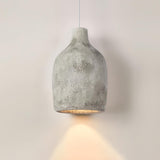 Wabi Sabi Resin Milk Can Pendant Lamp Artistic Minimalist Interior Hanging Light