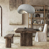 Wabi Sabi Speckled Resin Pendant Lamp Modern Minimalist Organic Hanging Ceiling Light