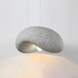 Wabi Sabi Speckled Resin Pendant Lamp Modern Minimalist Organic Hanging Ceiling Light