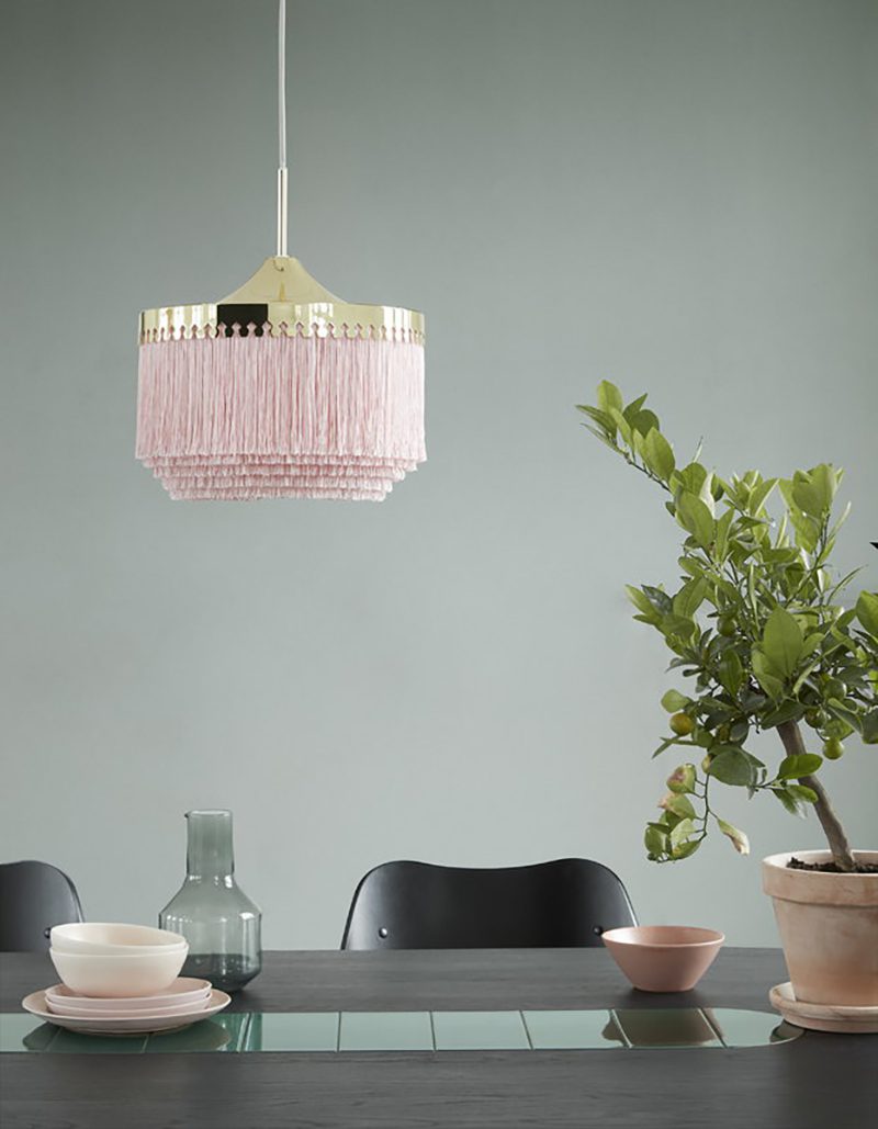 modern-nordic-tassel-fringe-table-lamp-with-pink-skirt-and-copper-metal-base