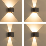 Waterproof Adjustable Beam Angle Outdoor LED Wall Sconce for Porch and Garden Lighting