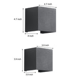 Waterproof Adjustable Beam Angle Outdoor LED Wall Sconce for Porch and Garden Lighting