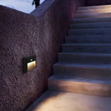 Waterproof Aluminum Outdoor Recessed Motion Sensor Step Light for Modern Garden and Courtyard Lighting