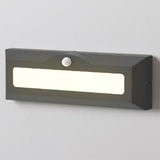 Waterproof Aluminum Outdoor Recessed Motion Sensor Step Light for Modern Garden and Courtyard Lighting