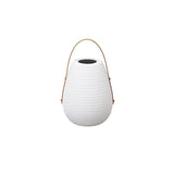 Waterproof Beehive Garden Lantern LED Portable Patio Table Lamp with Leather Handle
