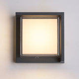 Waterproof IP54 Outdoor LED Wall Lights for Garden Villa Round and Square Die Cast Aluminum Fixtures