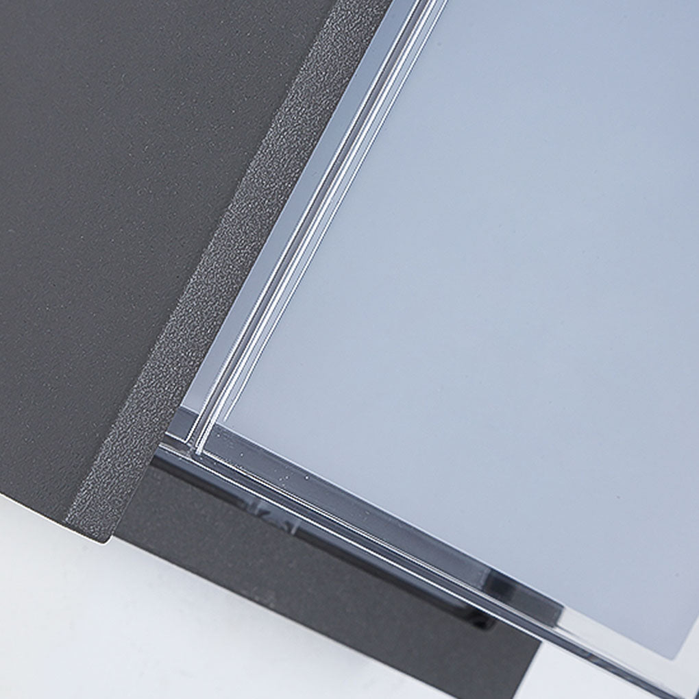 Waterproof IP54 Outdoor LED Wall Lights for Garden Villa Round and Square Die Cast Aluminum Fixtures