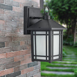 Waterproof LED Outdoor Wall Light with Light Sensor for Exterior Courtyard and Villa Sconce