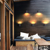 Waterproof LED Outdoor Wall Sconce Modern Minimalist Exterior Light for Porch and Fence