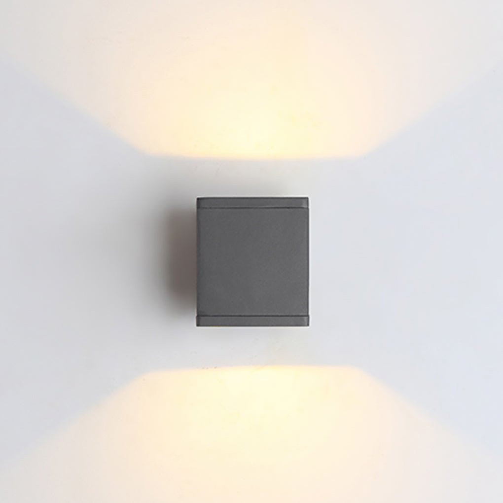 Waterproof LED Outdoor Wall Sconce Modern Minimalist Exterior Light for Porch and Fence