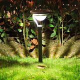 Waterproof LED Solar Garden Pathway Lights Modern Outdoor Landscape Lawn Lamp