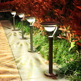 Waterproof LED Solar Garden Pathway Lights Modern Outdoor Landscape Lawn Lamp