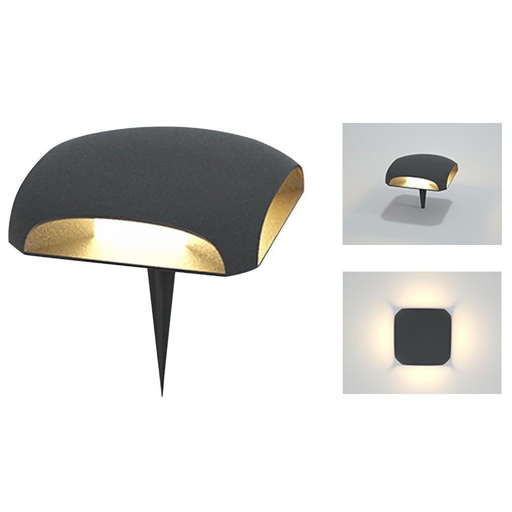 Waterproof Low Voltage LED Recessed Step Light Side Emitting Landscape Ground Lighting