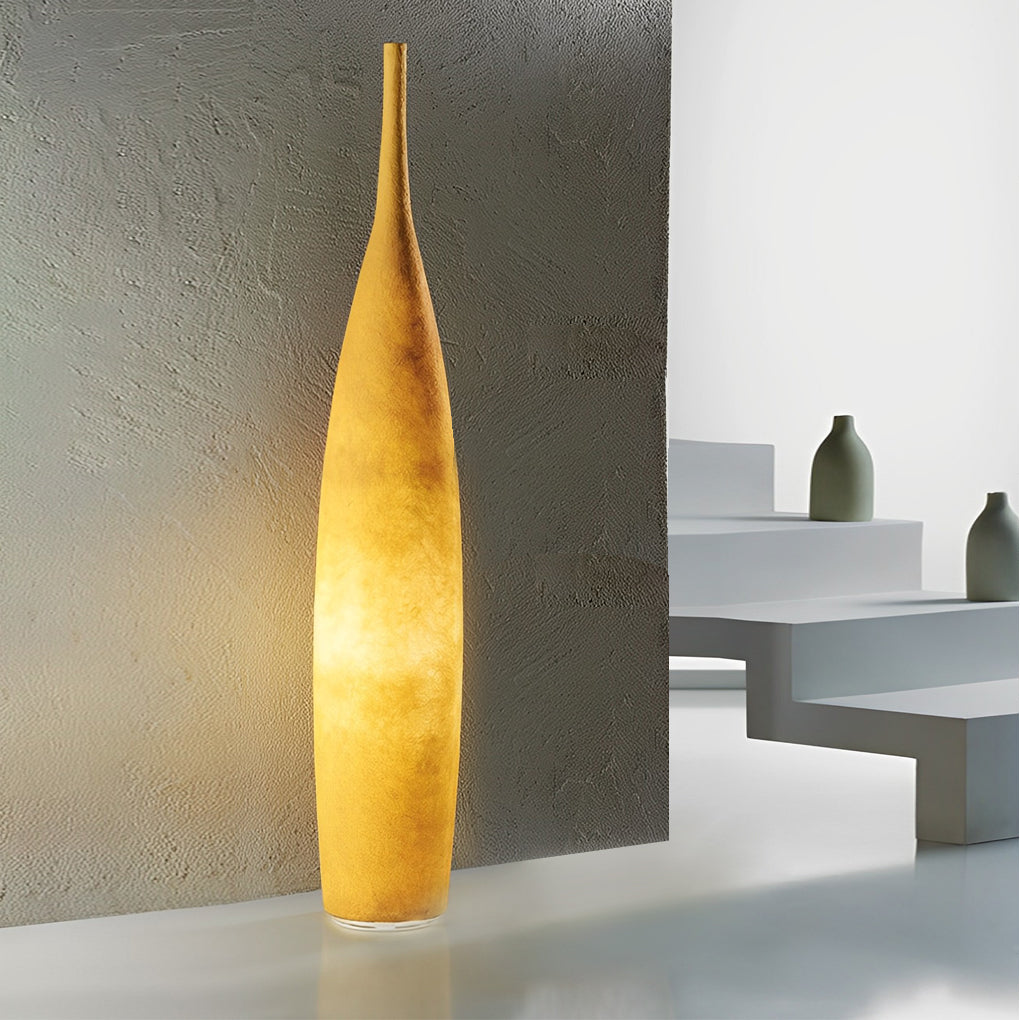 Waterproof Modern Resin Droplet Outdoor Floor Lamp for Garden and Patio Lighting