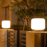 Waterproof Modern Square Outdoor LED Pier Mount Post Lamp for Garden Fence and Pillars